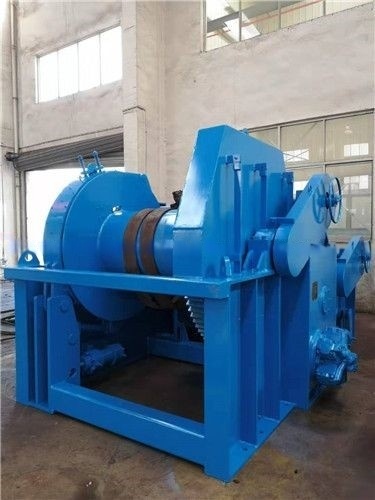 15T Hydraulic towing winch with double drums