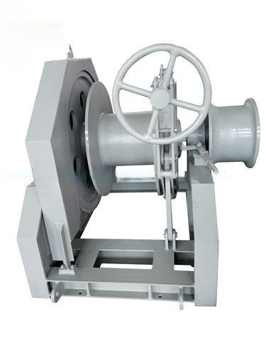 10T hydraulic single drum winch